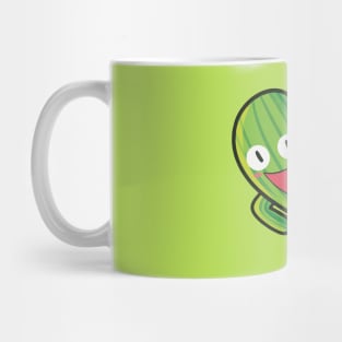 Funny cactus pot with happy face Mug